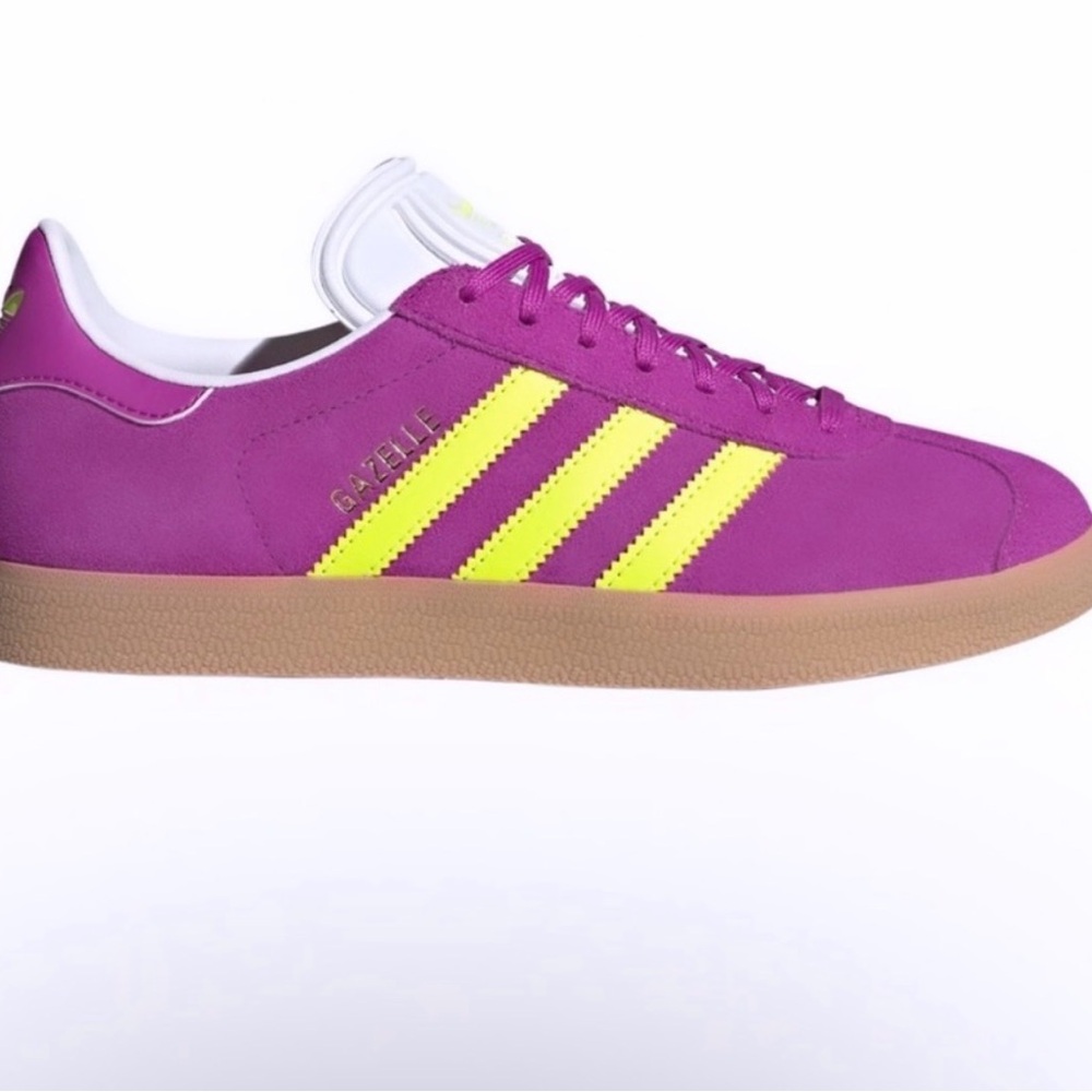 Adidas Gazelle in purple burst/solar yellow Sneakers - Picture 7 of 8